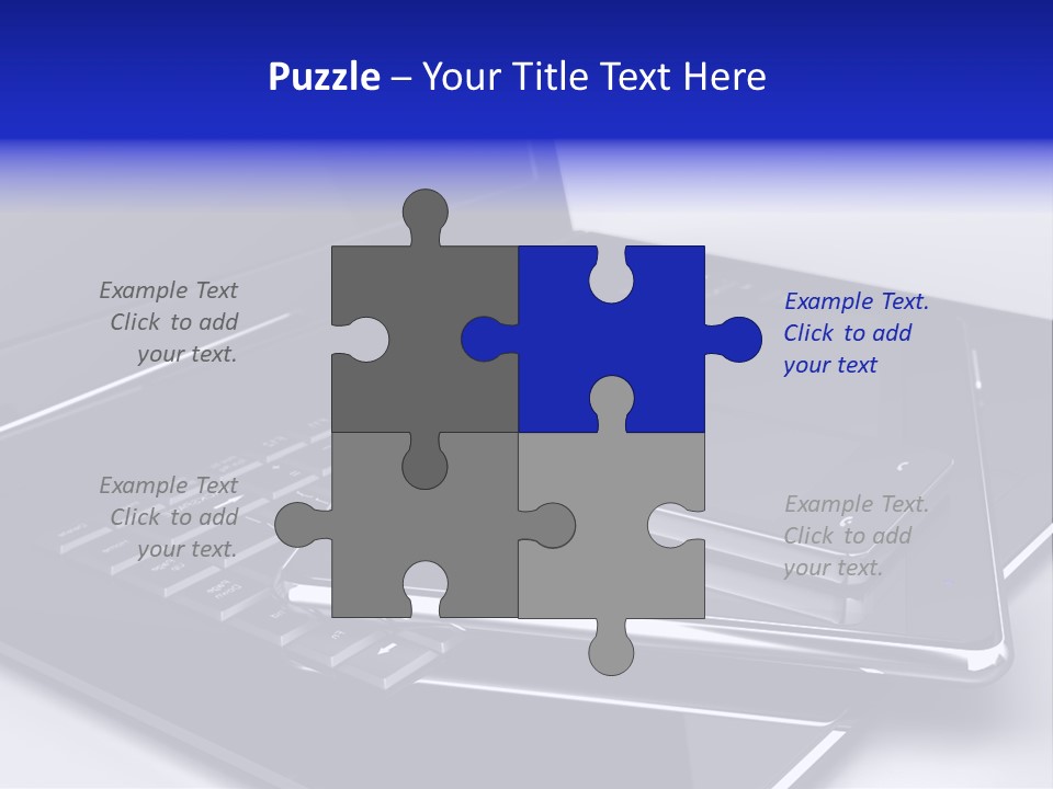 Notebook Internet Design PowerPoint Template