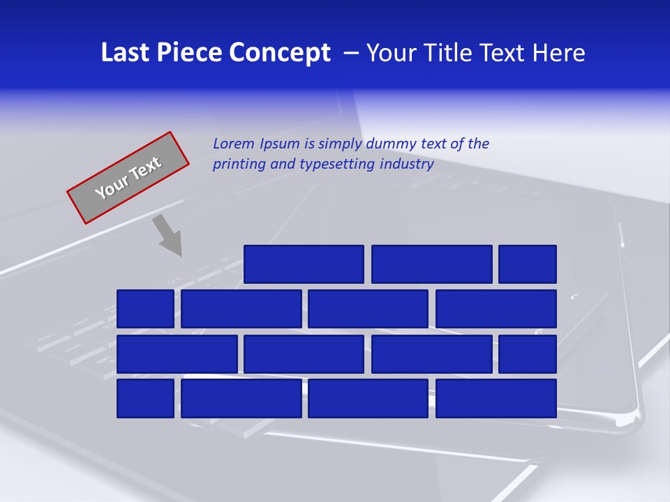 Notebook Internet Design PowerPoint Template