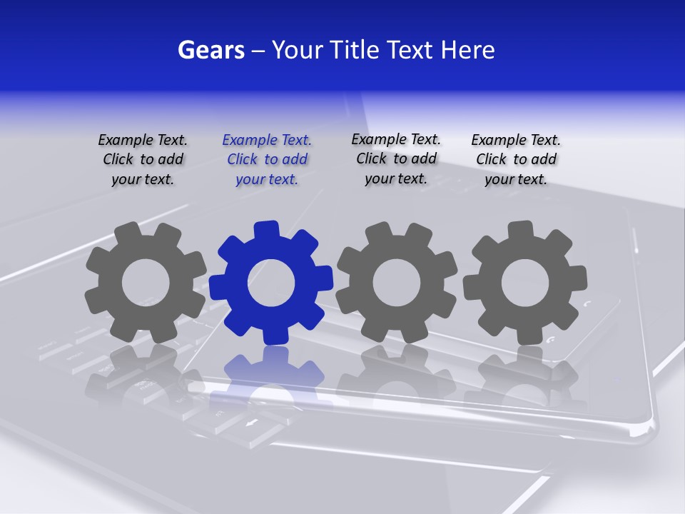 Notebook Internet Design PowerPoint Template