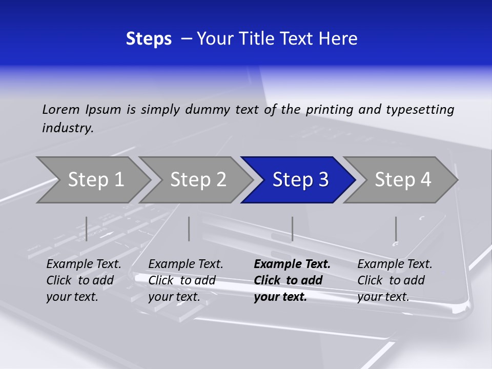 Notebook Internet Design PowerPoint Template