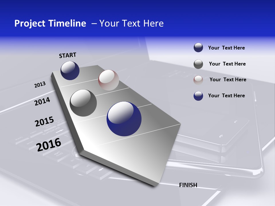 Notebook Internet Design PowerPoint Template
