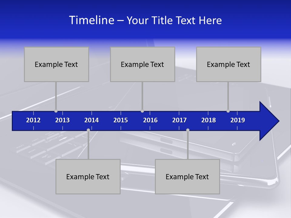 Notebook Internet Design PowerPoint Template