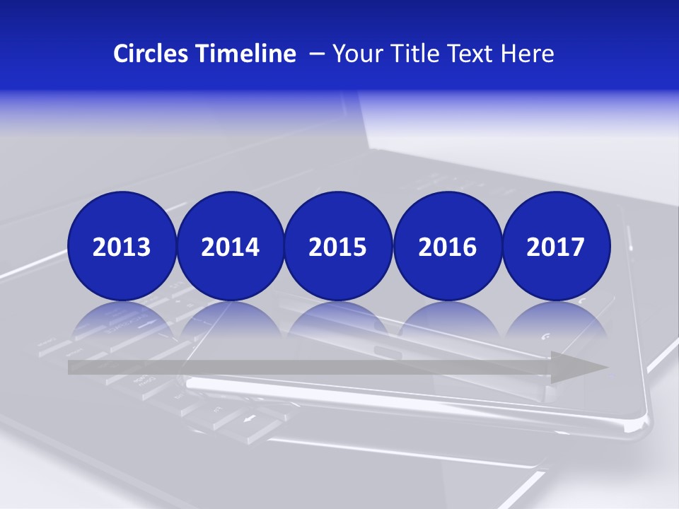 Notebook Internet Design PowerPoint Template