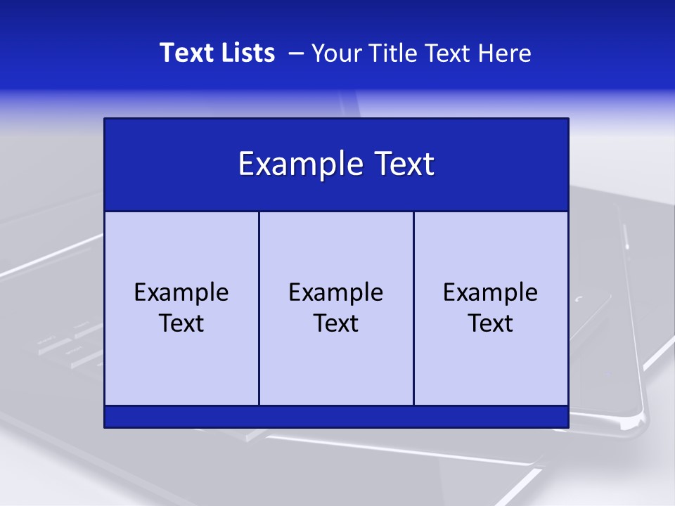 Notebook Internet Design PowerPoint Template