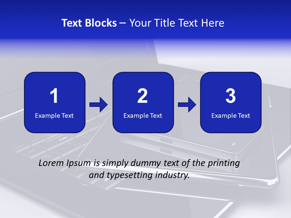 Notebook Internet Design PowerPoint Template