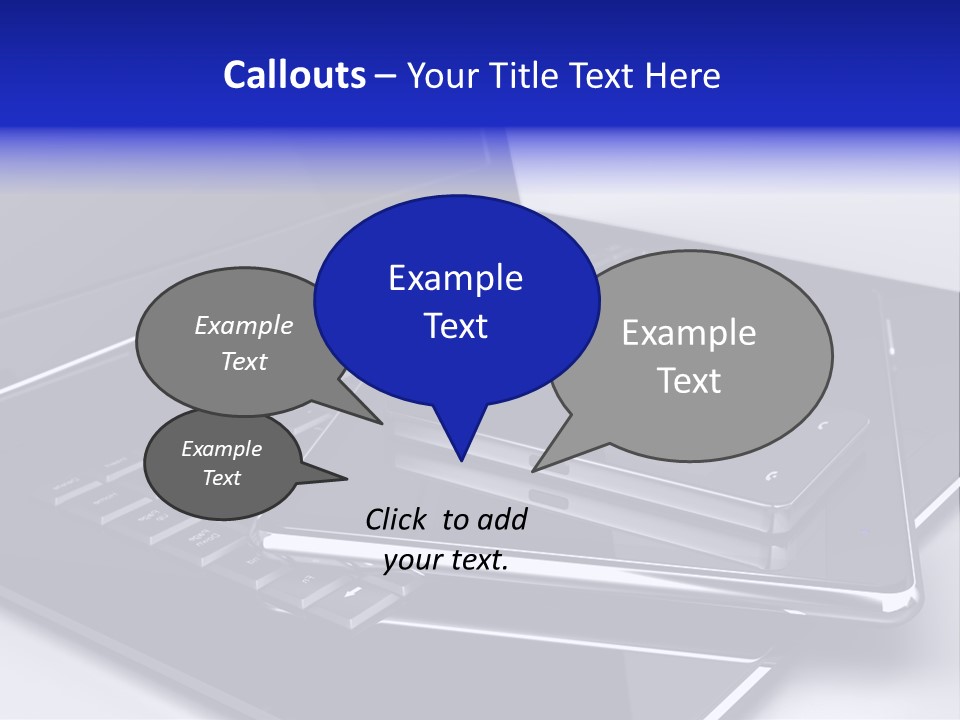 Notebook Internet Design PowerPoint Template