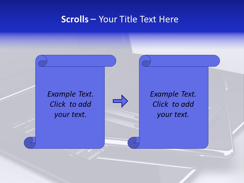 Notebook Internet Design PowerPoint Template