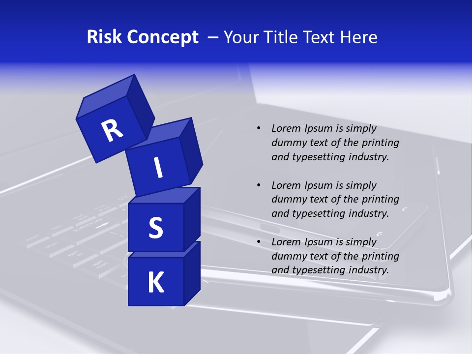 Notebook Internet Design PowerPoint Template