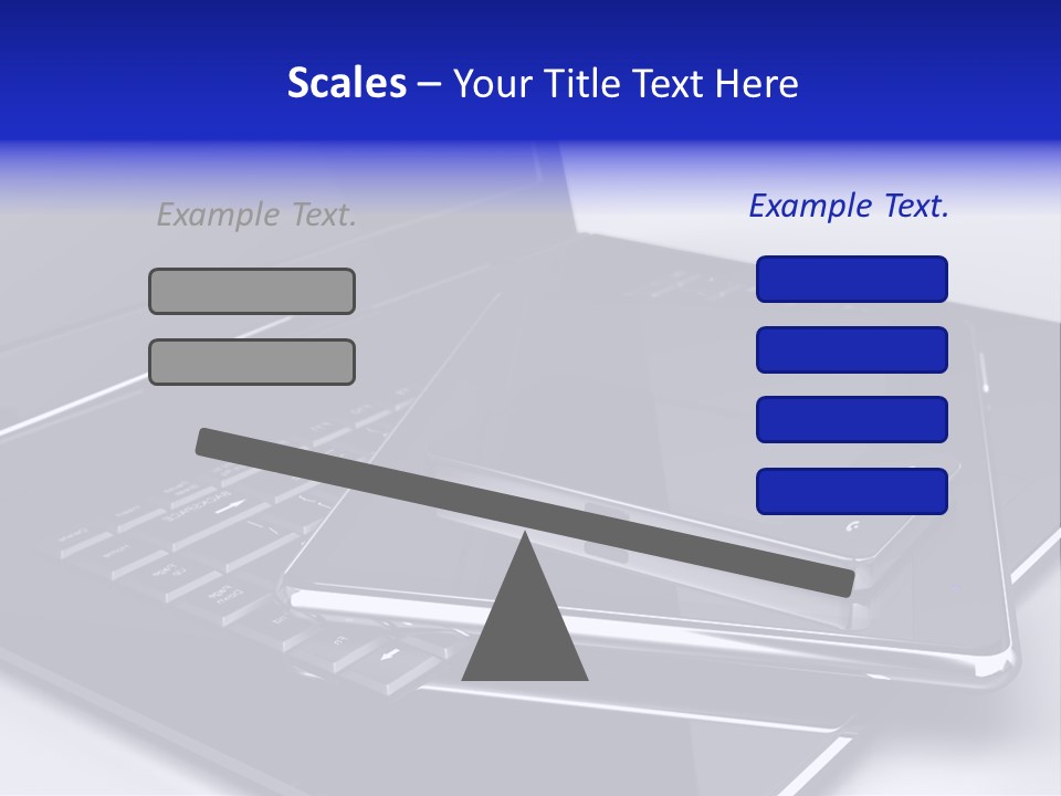Notebook Internet Design PowerPoint Template