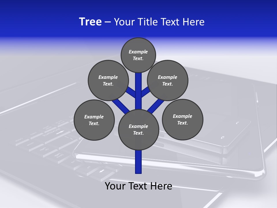 Notebook Internet Design PowerPoint Template