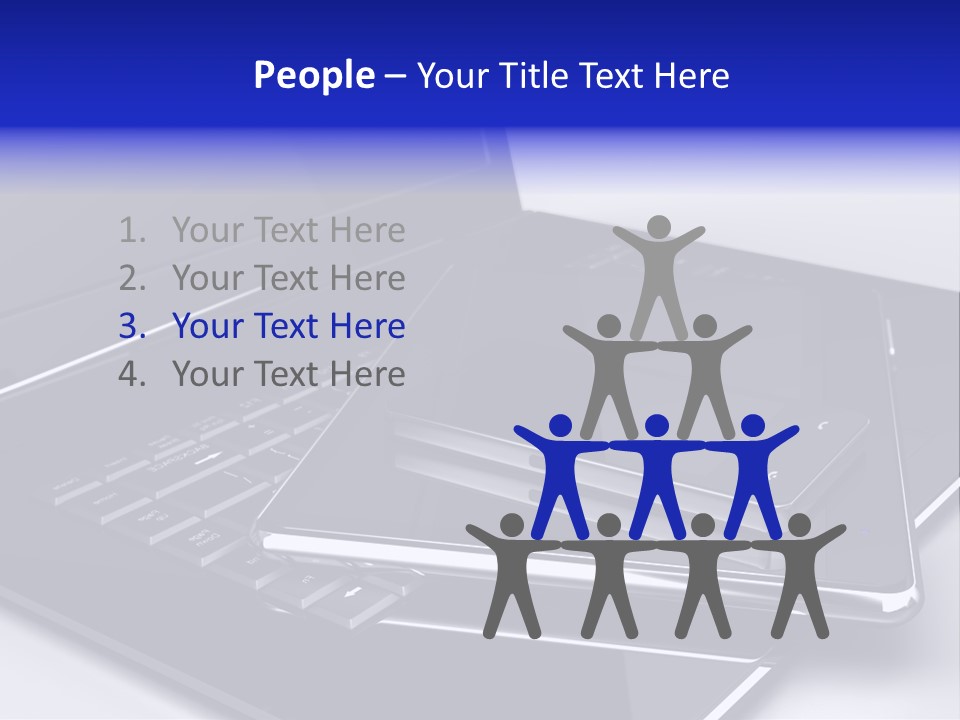 Notebook Internet Design PowerPoint Template