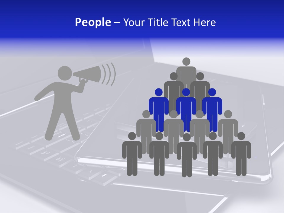 Notebook Internet Design PowerPoint Template