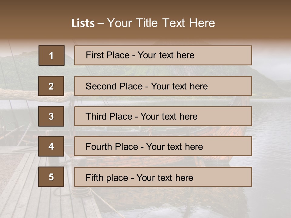Tradition Hdr Vessel PowerPoint Template