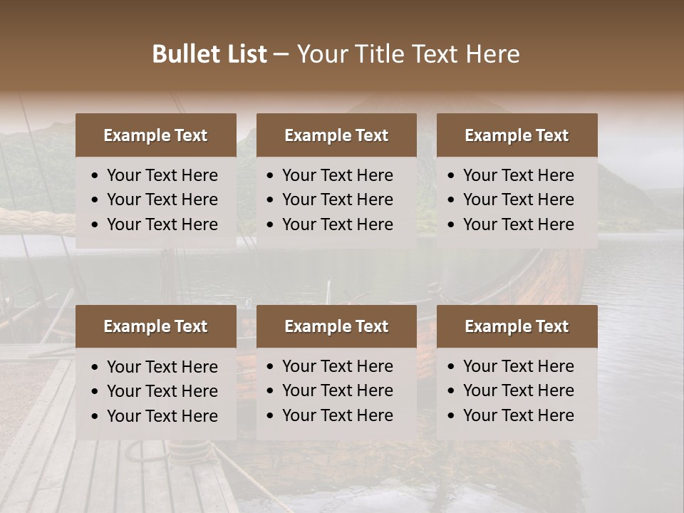 Tradition Hdr Vessel PowerPoint Template