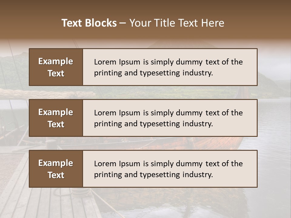 Tradition Hdr Vessel PowerPoint Template