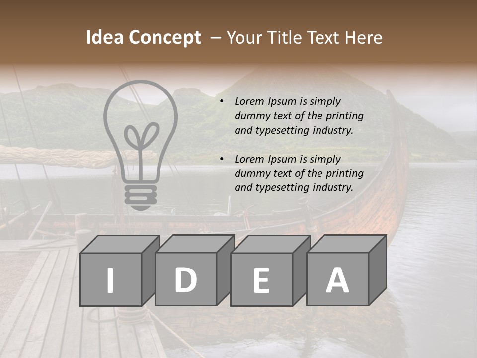 Tradition Hdr Vessel PowerPoint Template