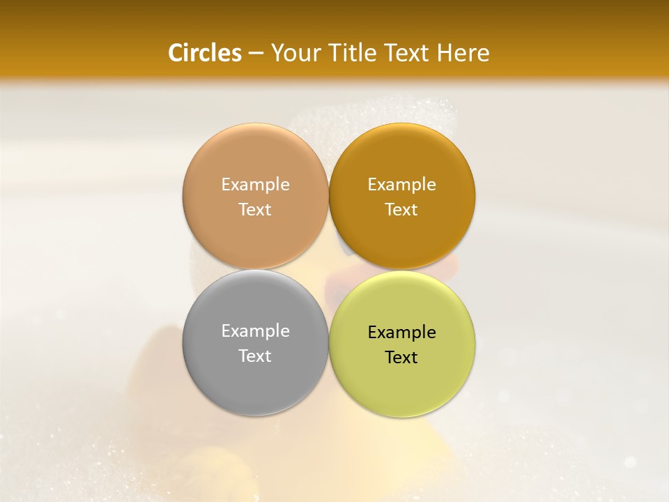 Hygiene Water Float PowerPoint Template