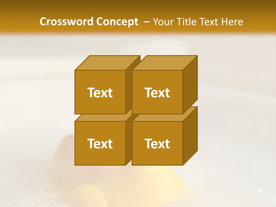 Hygiene Water Float PowerPoint Template