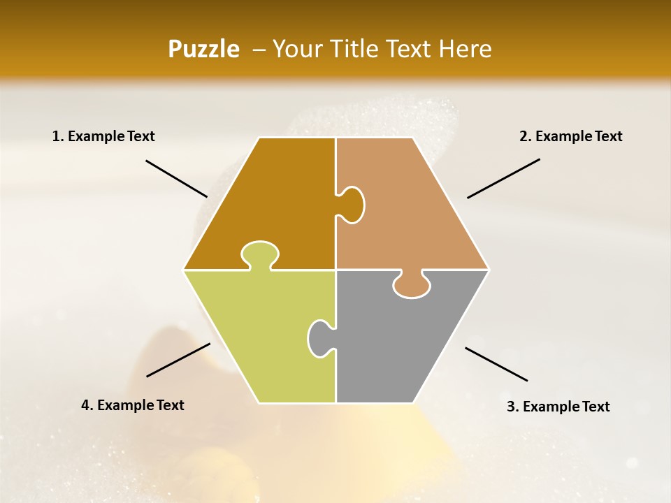 Hygiene Water Float PowerPoint Template