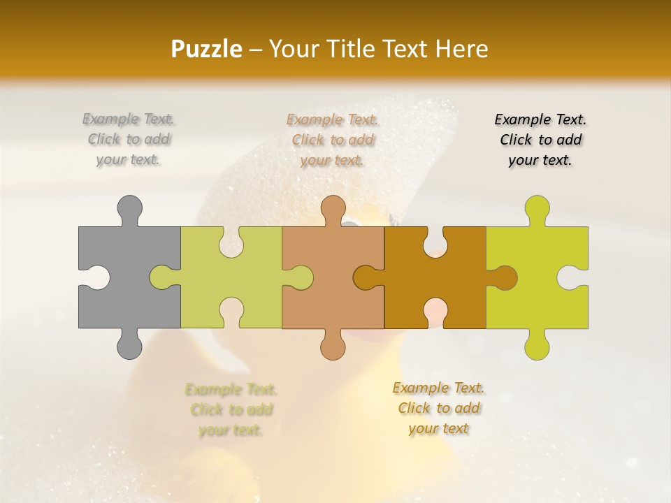 Hygiene Water Float PowerPoint Template