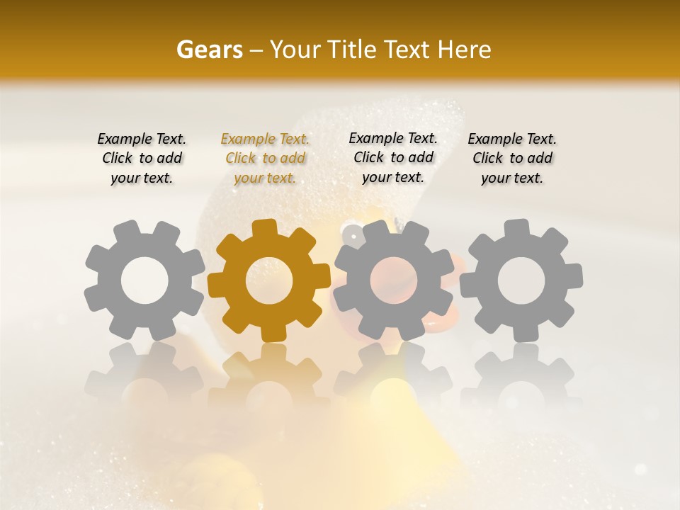 Hygiene Water Float PowerPoint Template