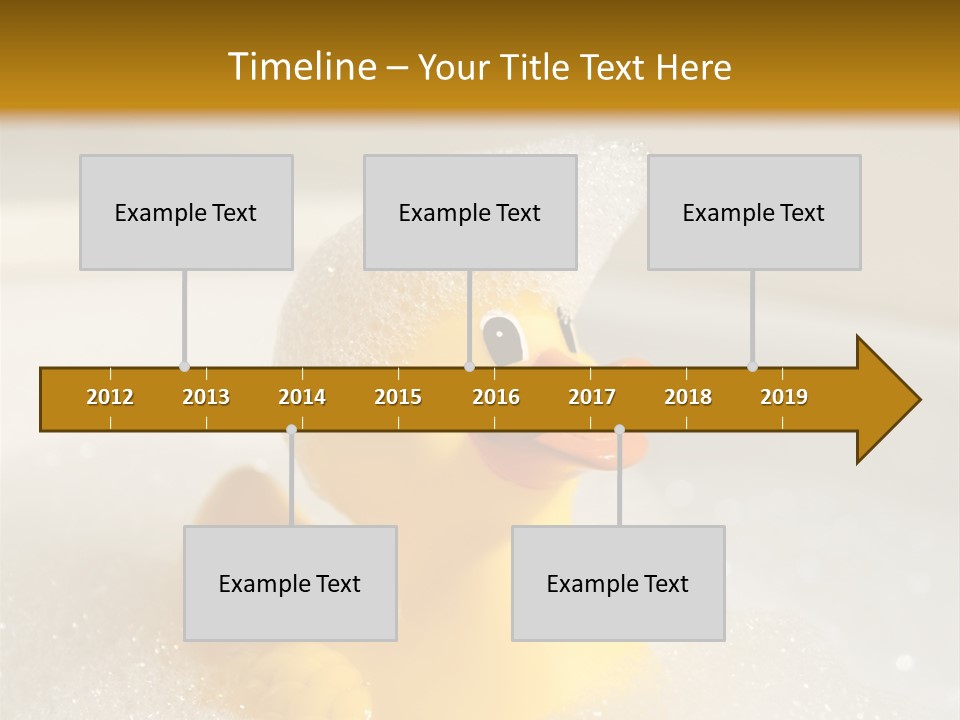Hygiene Water Float PowerPoint Template