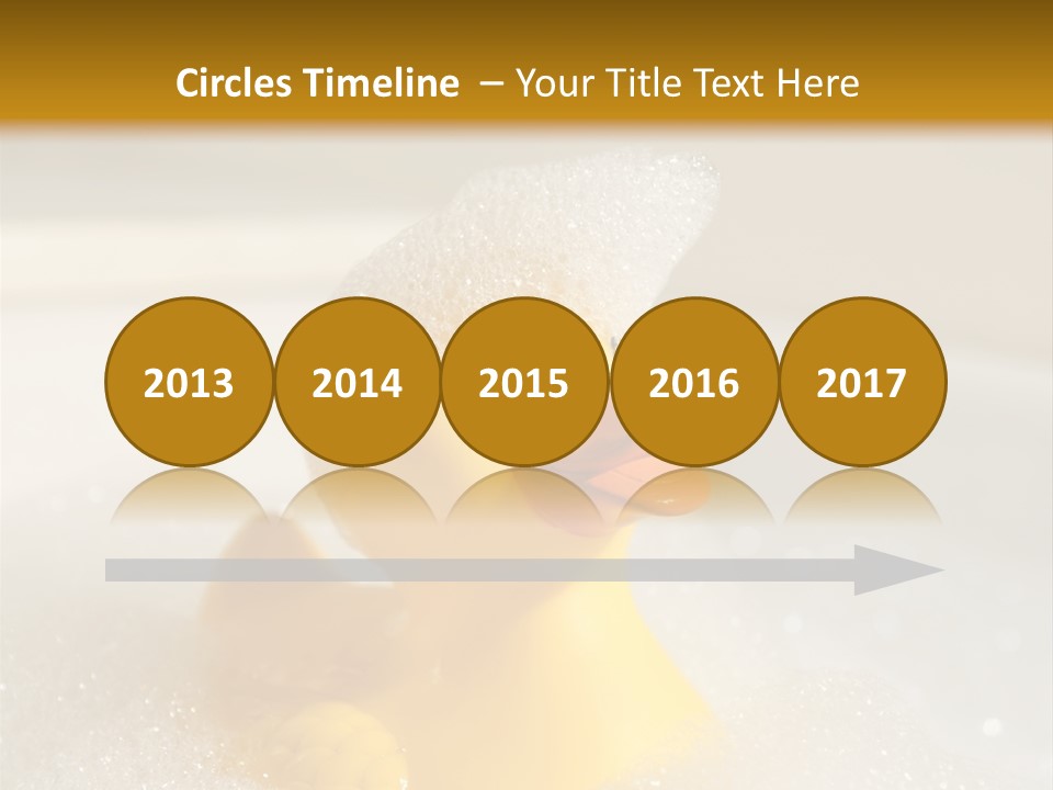 Hygiene Water Float PowerPoint Template