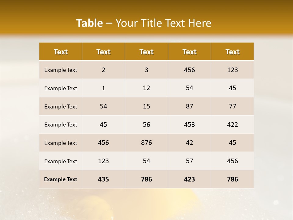 Hygiene Water Float PowerPoint Template