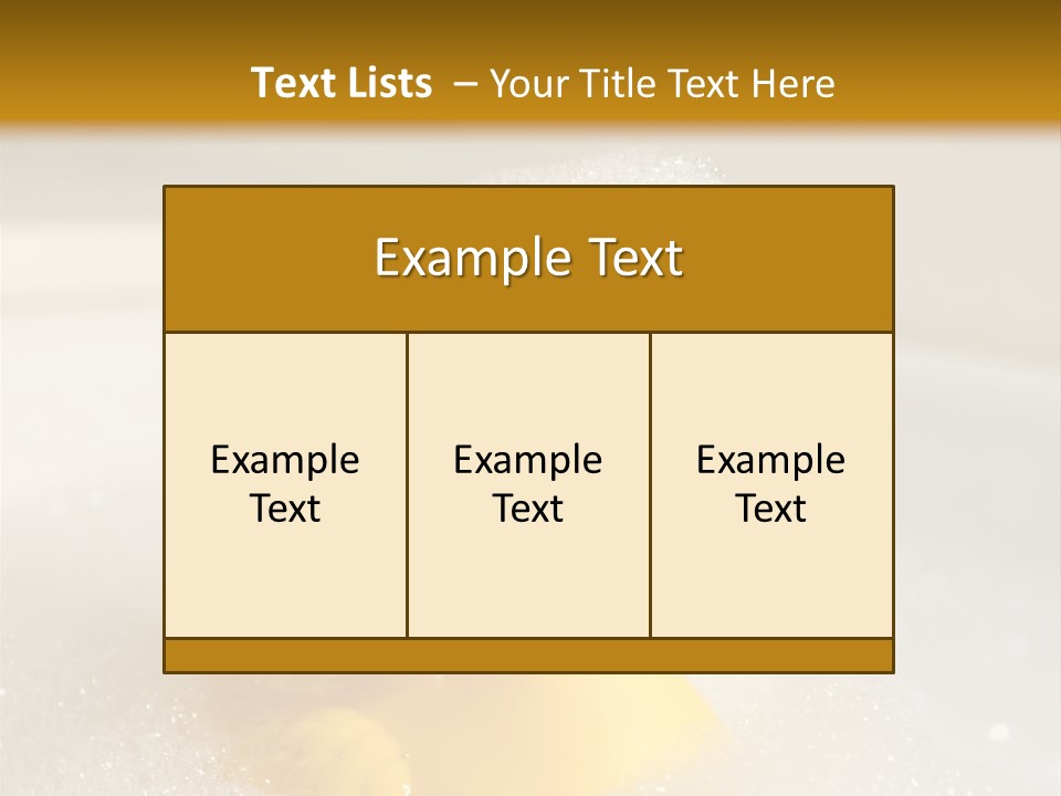 Hygiene Water Float PowerPoint Template