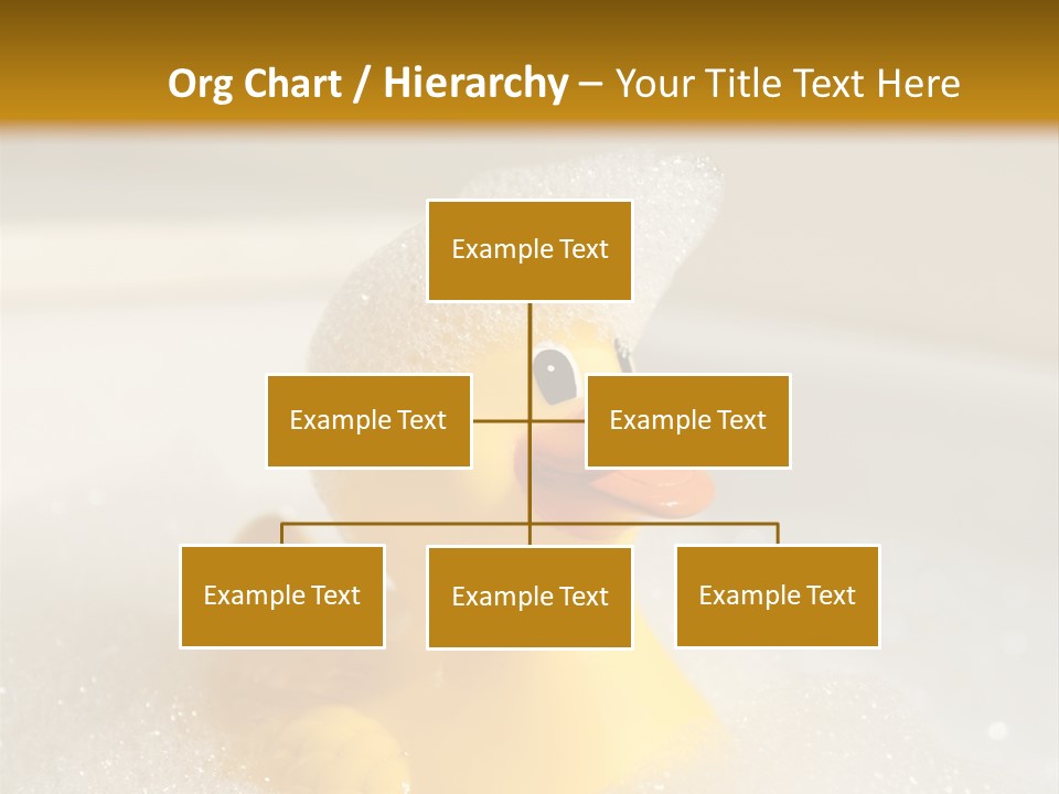 Hygiene Water Float PowerPoint Template