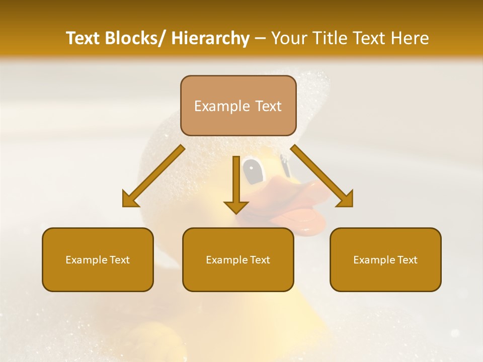 Hygiene Water Float PowerPoint Template