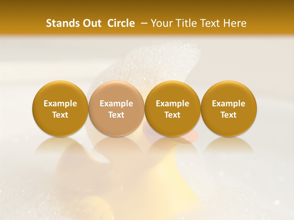 Hygiene Water Float PowerPoint Template