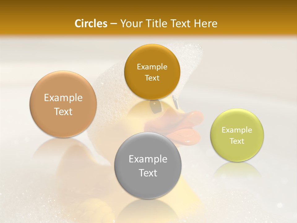 Hygiene Water Float PowerPoint Template