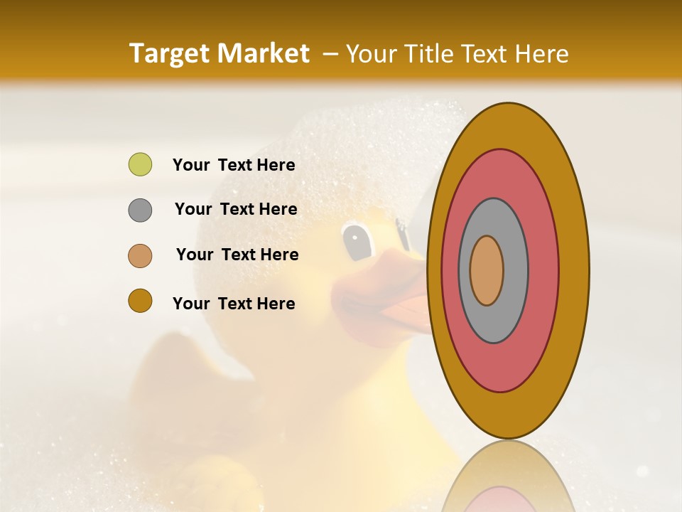 Hygiene Water Float PowerPoint Template