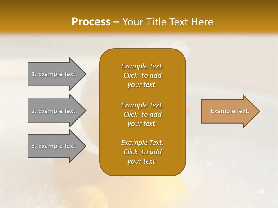 Hygiene Water Float PowerPoint Template