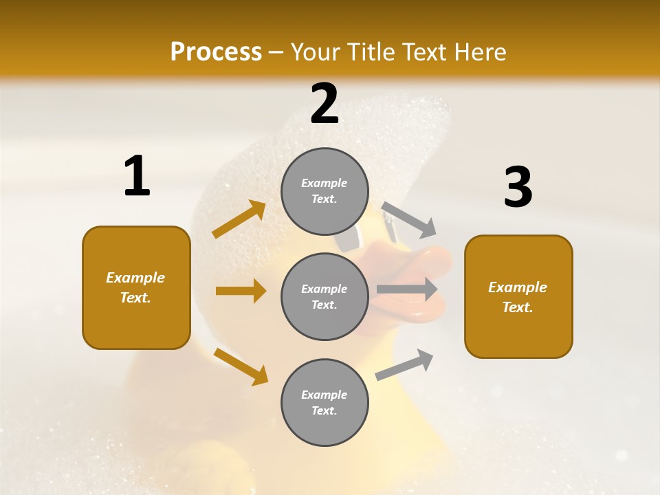 Hygiene Water Float PowerPoint Template