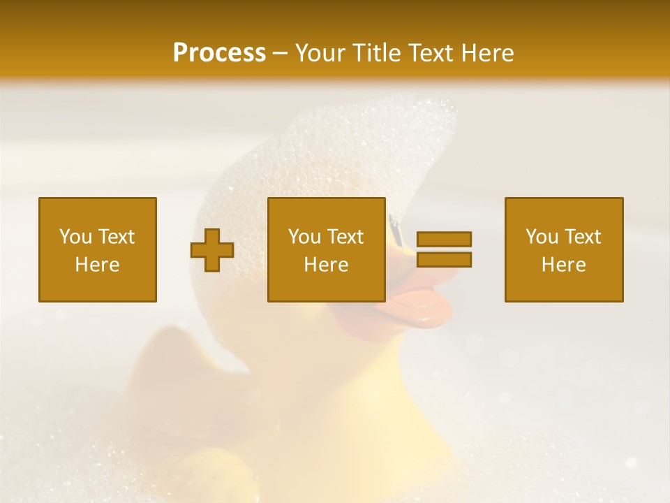 Hygiene Water Float PowerPoint Template