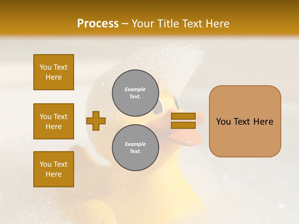 Hygiene Water Float PowerPoint Template
