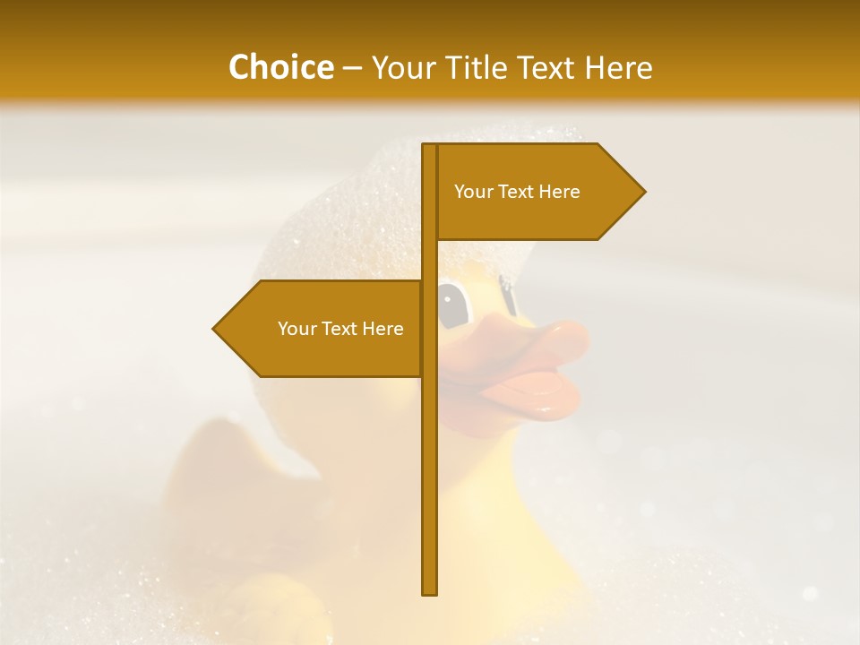 Hygiene Water Float PowerPoint Template