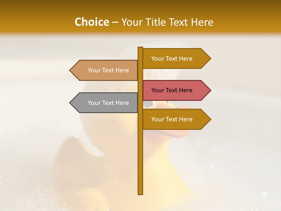 Hygiene Water Float PowerPoint Template