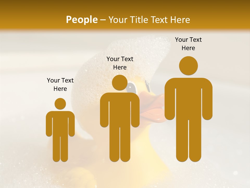 Hygiene Water Float PowerPoint Template