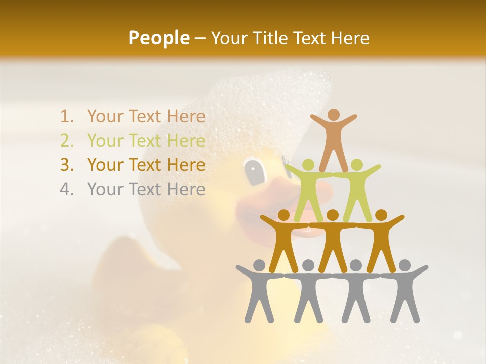 Hygiene Water Float PowerPoint Template