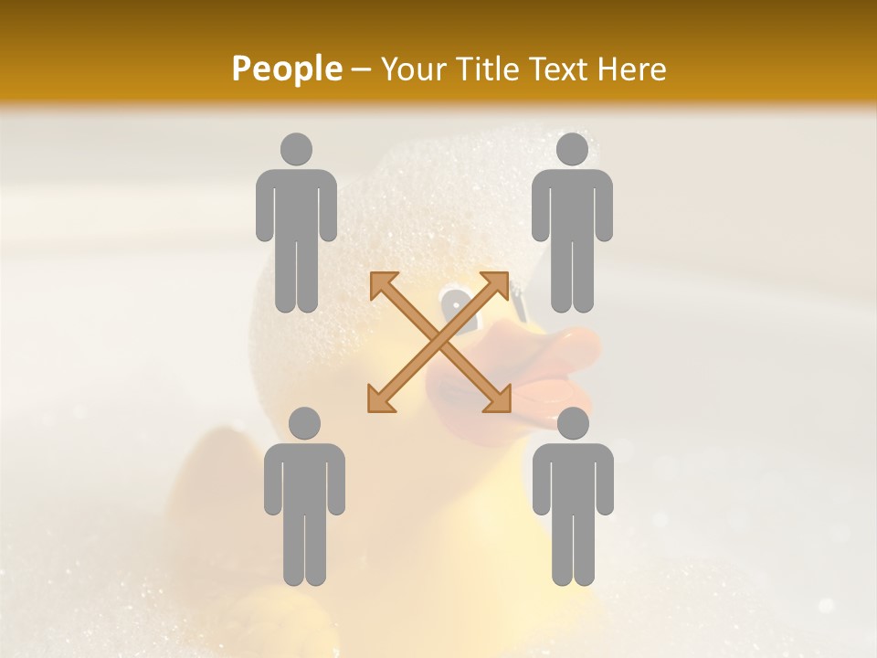 Hygiene Water Float PowerPoint Template