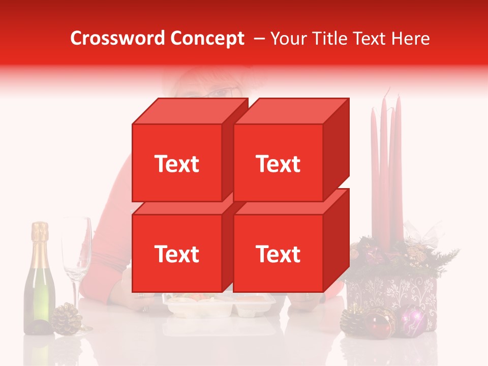 Unhealthy Dinner Sorrow PowerPoint Template