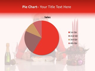 Unhealthy Dinner Sorrow PowerPoint Template