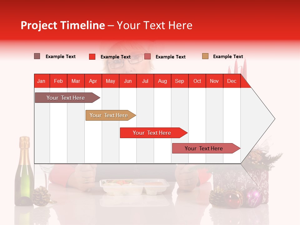 Unhealthy Dinner Sorrow PowerPoint Template