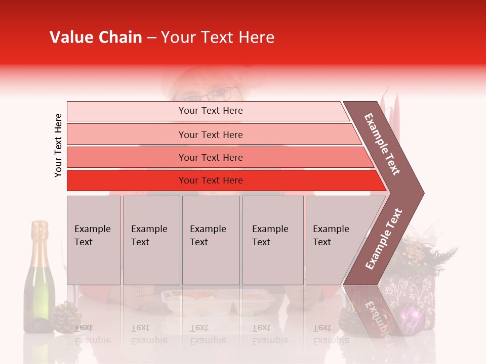 Unhealthy Dinner Sorrow PowerPoint Template