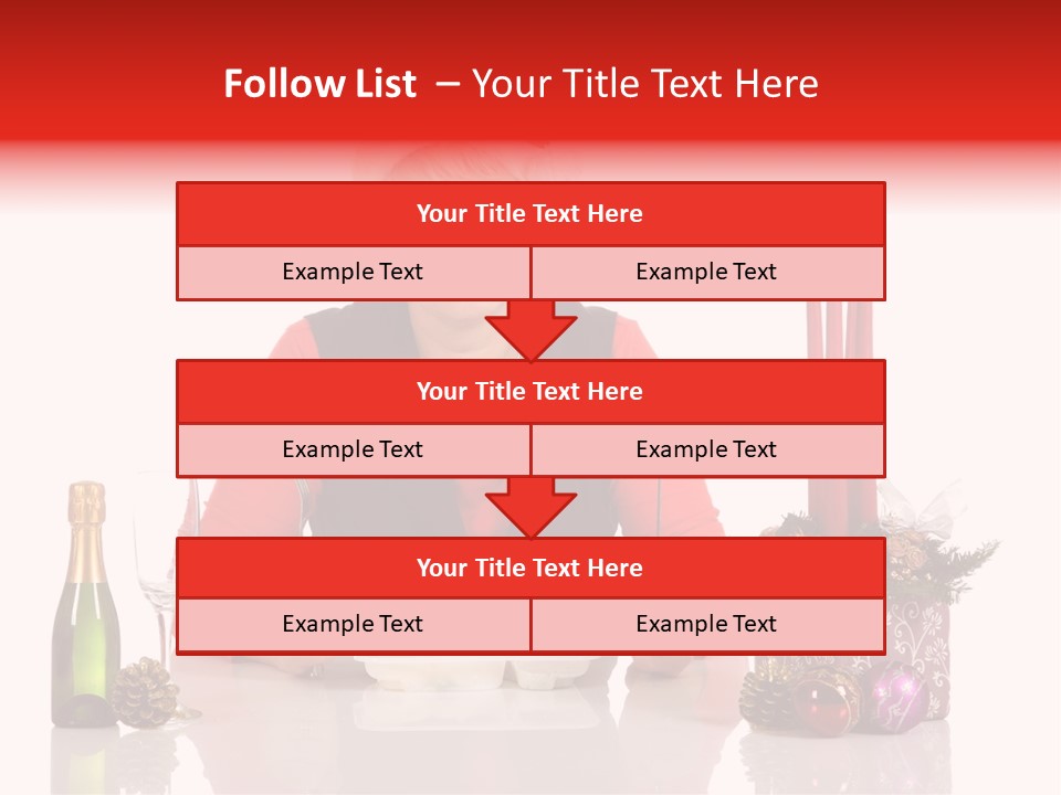 Unhealthy Dinner Sorrow PowerPoint Template