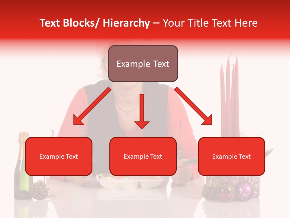 Unhealthy Dinner Sorrow PowerPoint Template