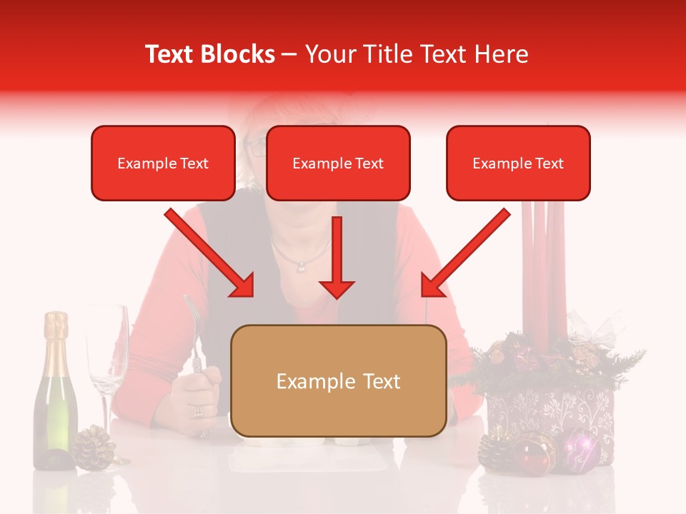 Unhealthy Dinner Sorrow PowerPoint Template